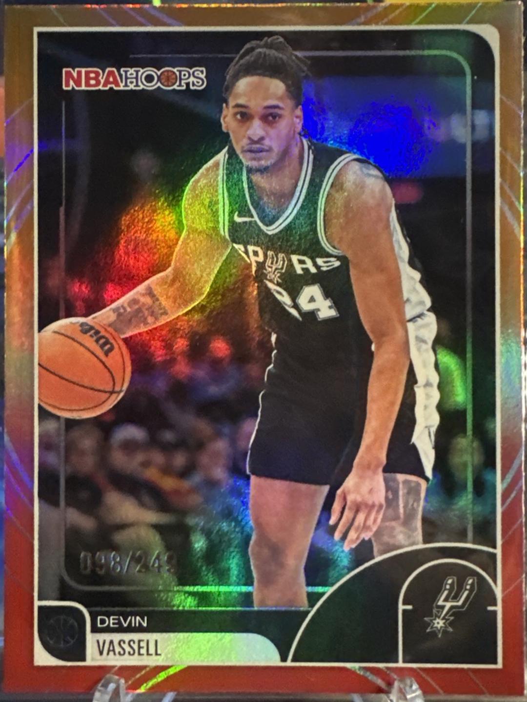 Devin Vassell [Rainbow Red Orange] #233