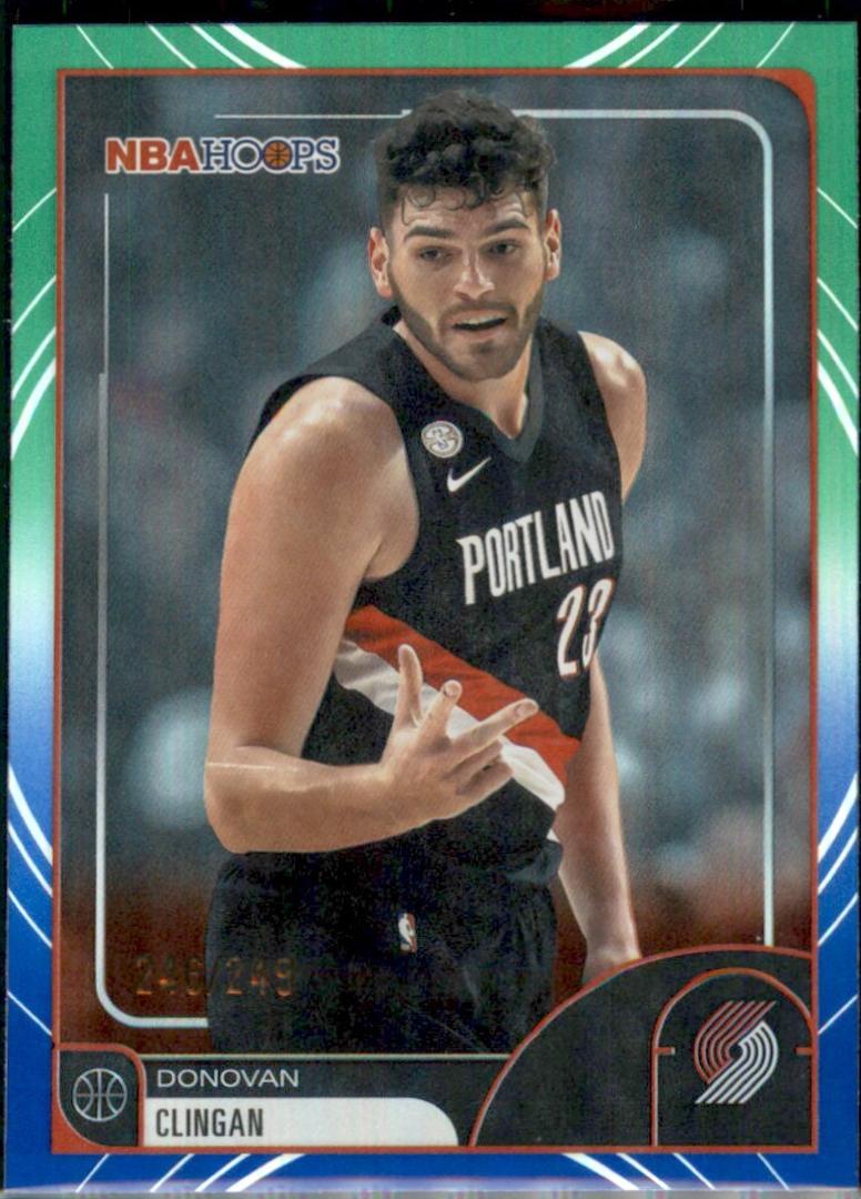 Donovan Clingan [Rainbow Green Blue] #110
