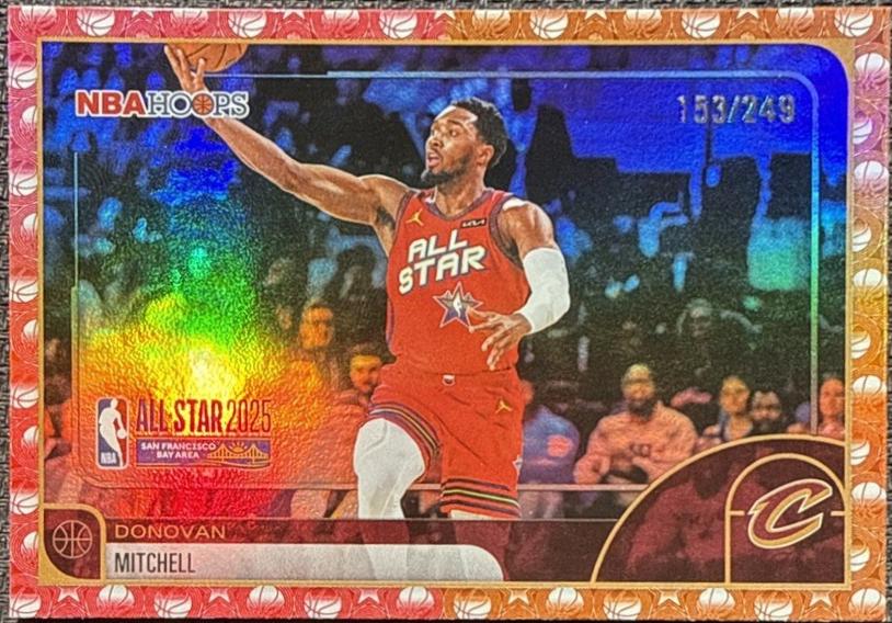 Donovan Mitchell [Rainbow Red Orange] #287