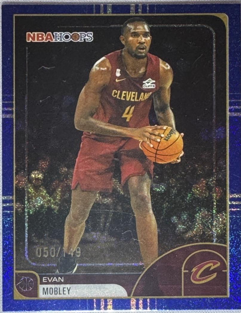 Evan Mobley [Pixel Burst Blue] #28