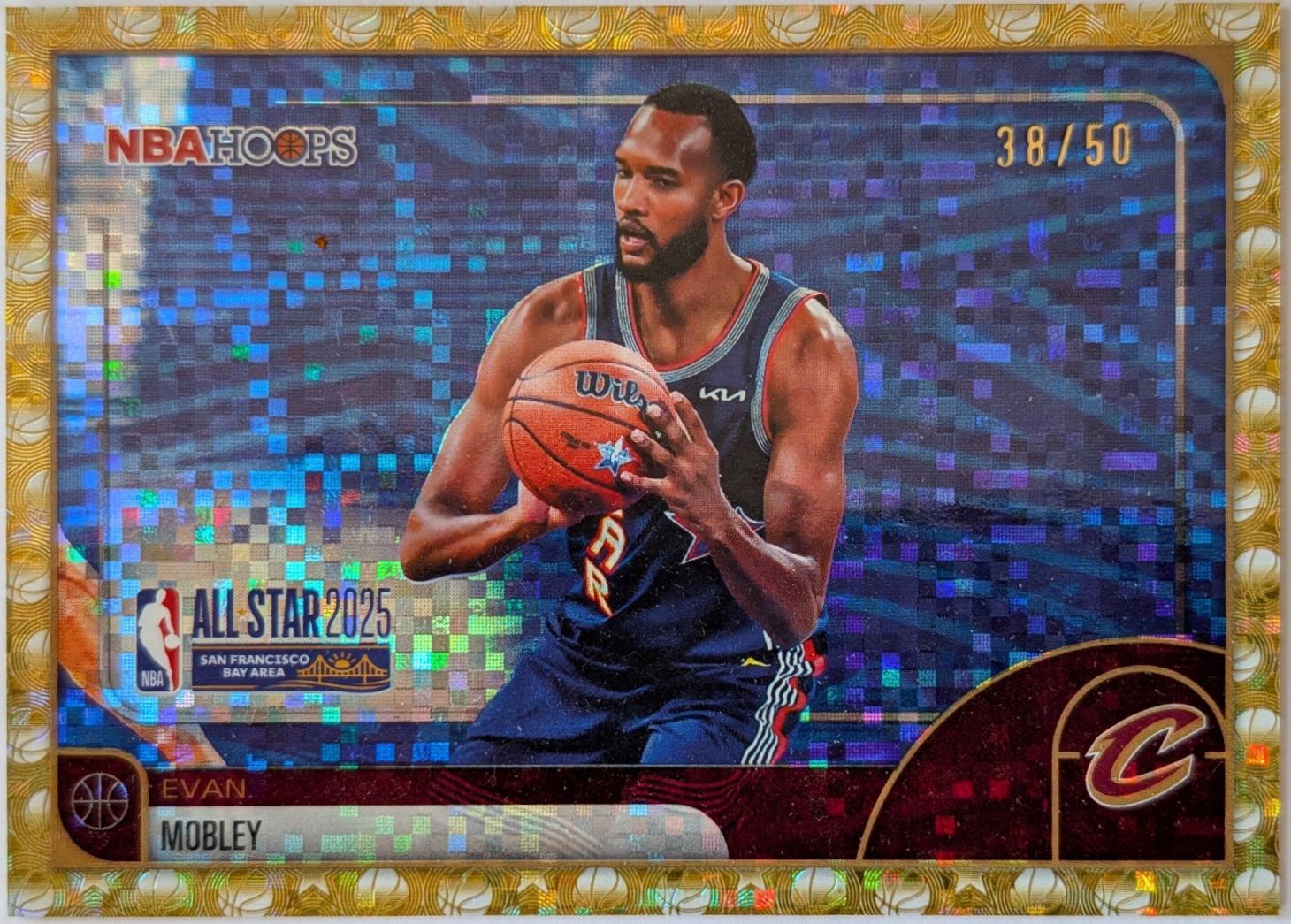 Evan Mobley [Pixel Burst Gold] #281
