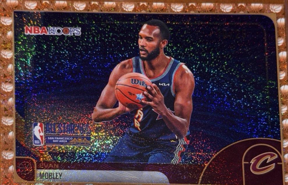 Evan Mobley [Pixel Burst Orange] #281