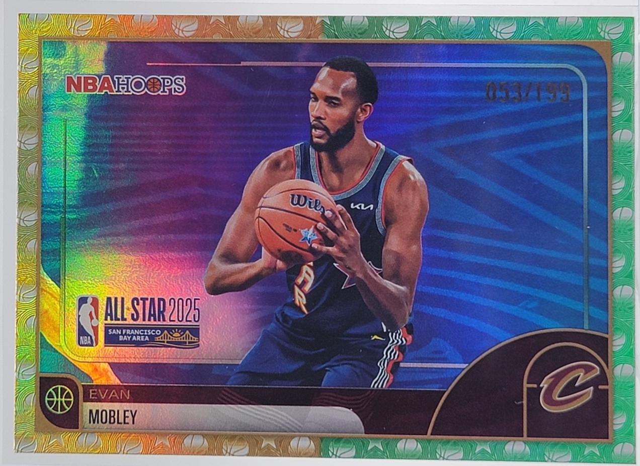 Evan Mobley [Rainbow Gold Green] #281