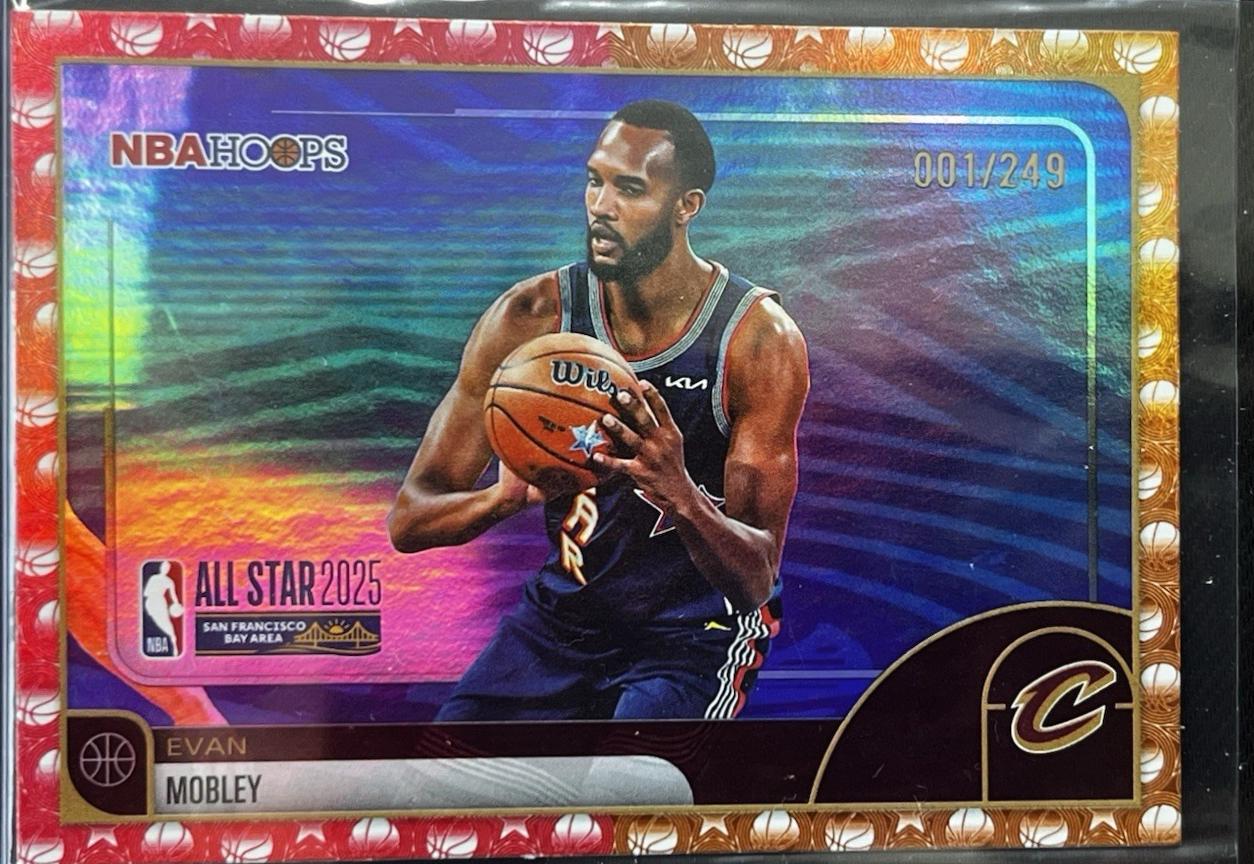 Evan Mobley [Rainbow Red Orange] #281