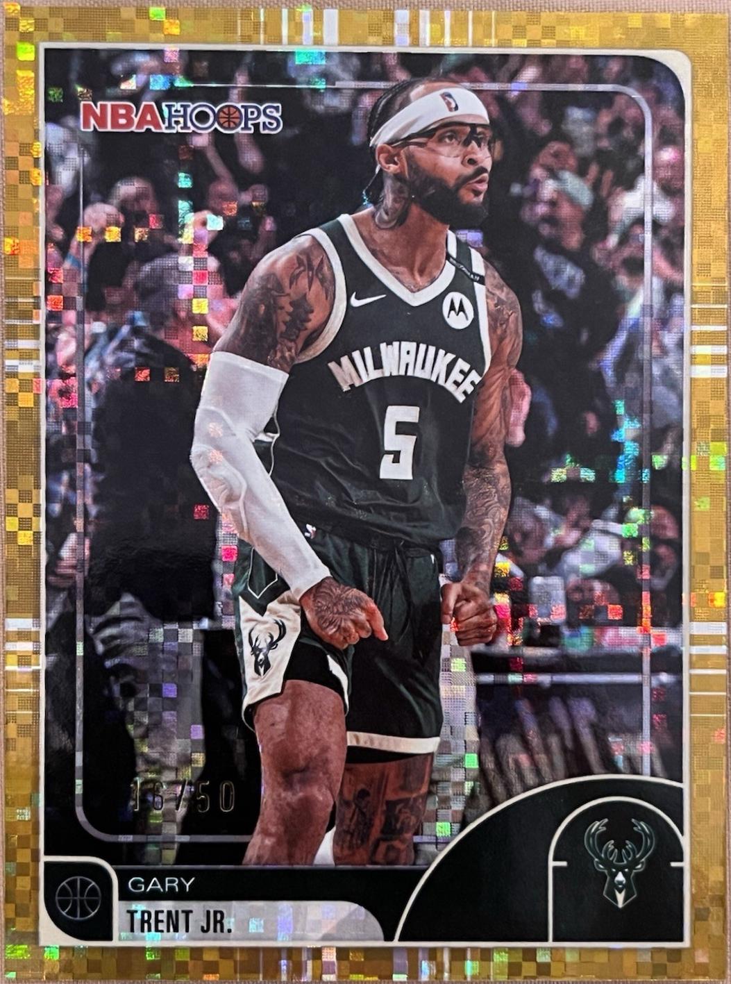 Gary Trent Jr. [Light Burst Gold] #122