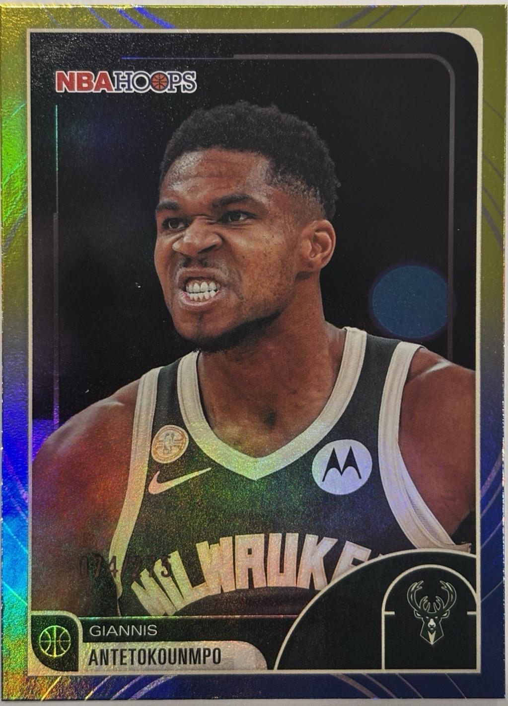 Giannis Antetokounmpo [Rainbow Blue Yellow] #165