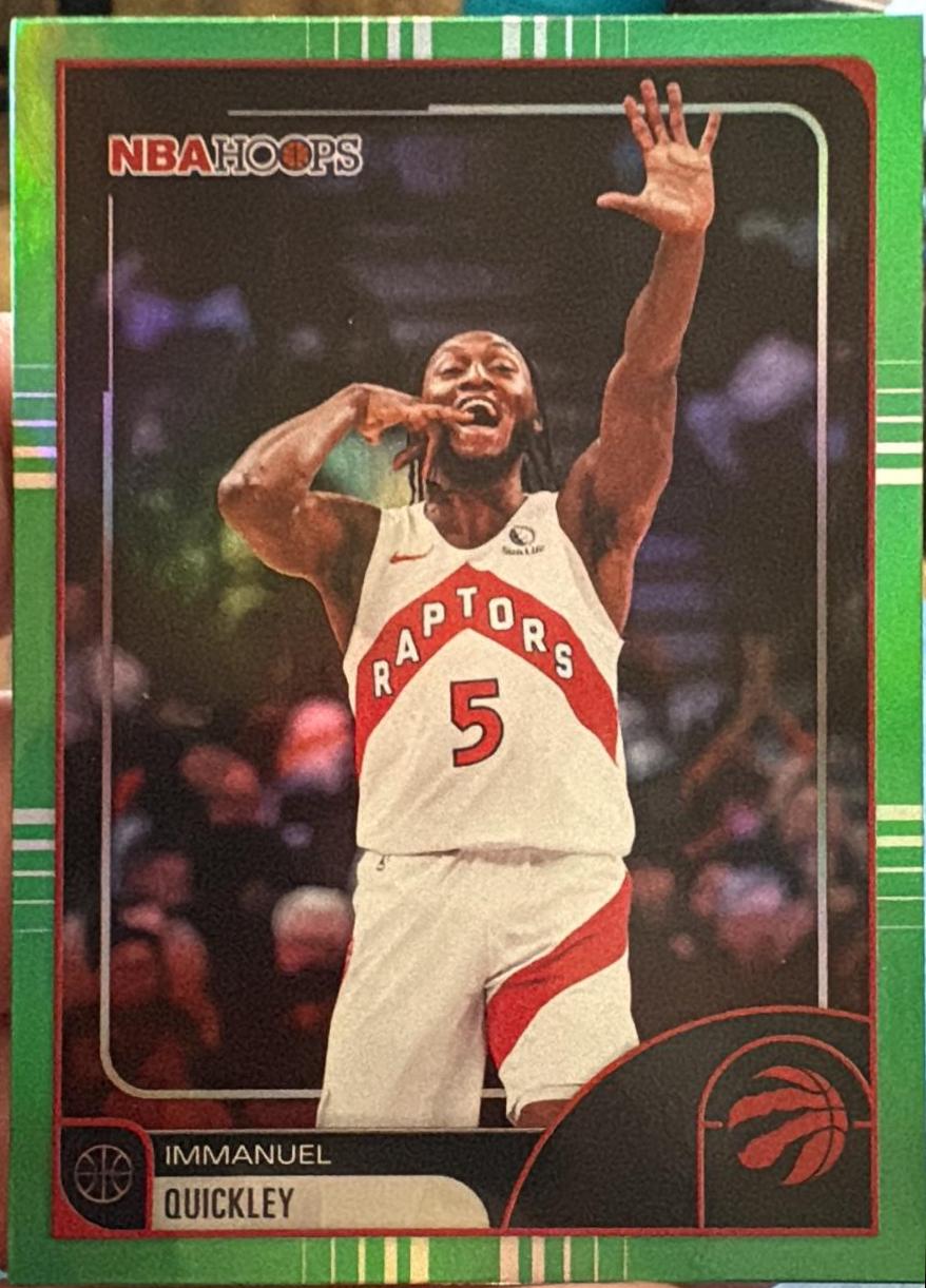 Immanuel Quickley [Green Hoops] #166