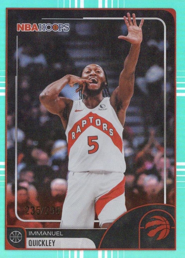 Immanuel Quickley [Rainbow Teal] #166