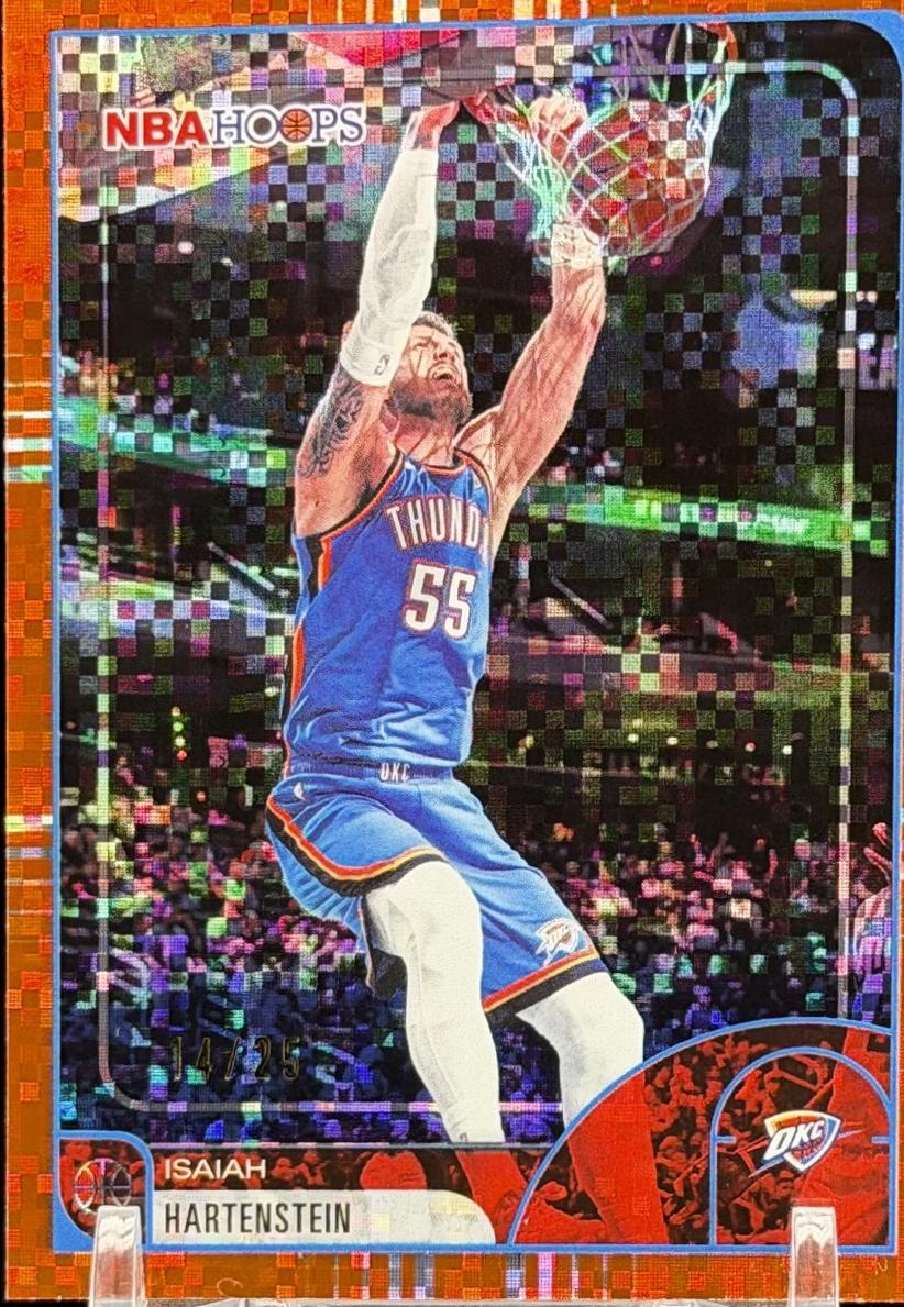 Isaiah Hartenstein [Light Burst Orange] #196