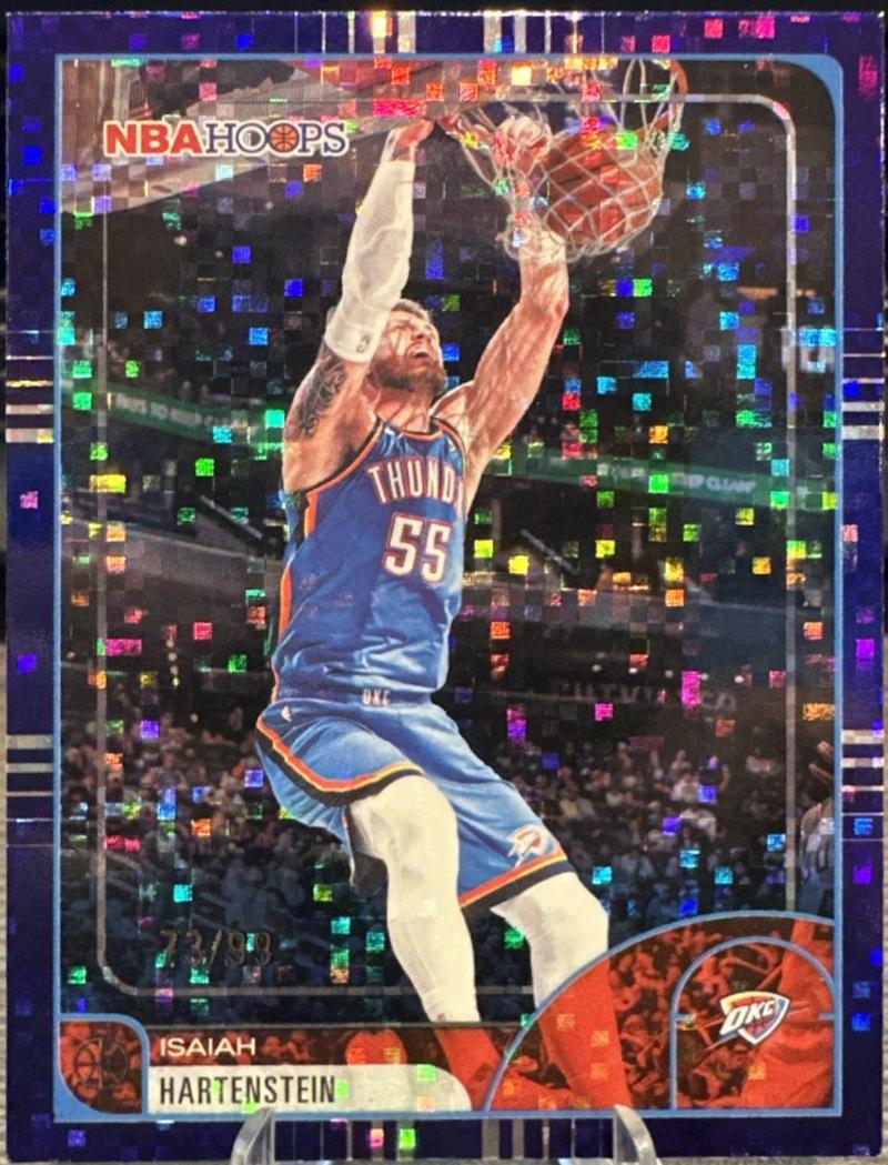 Isaiah Hartenstein [Pixel Burst Purple] #196