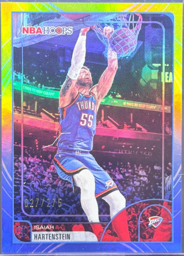 Isaiah Hartenstein [Rainbow Blue Yellow] #196