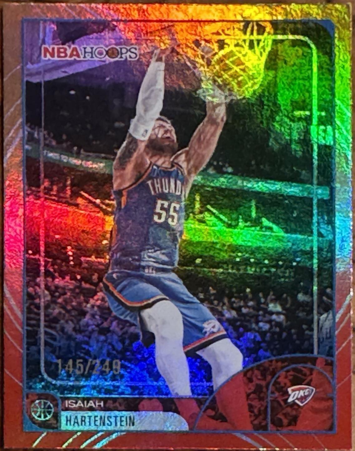 Isaiah Hartenstein [Rainbow Red Orange] #196