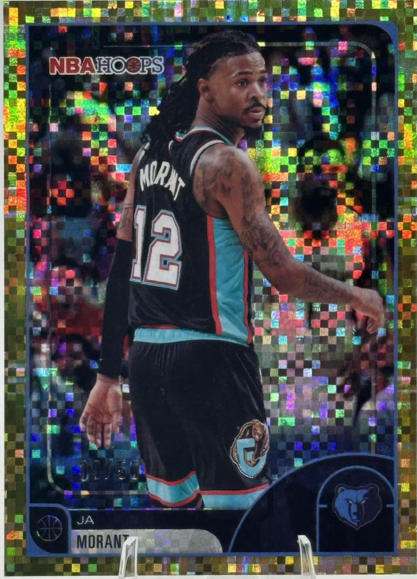Ja Morant [Pixel Burst Gold] #220