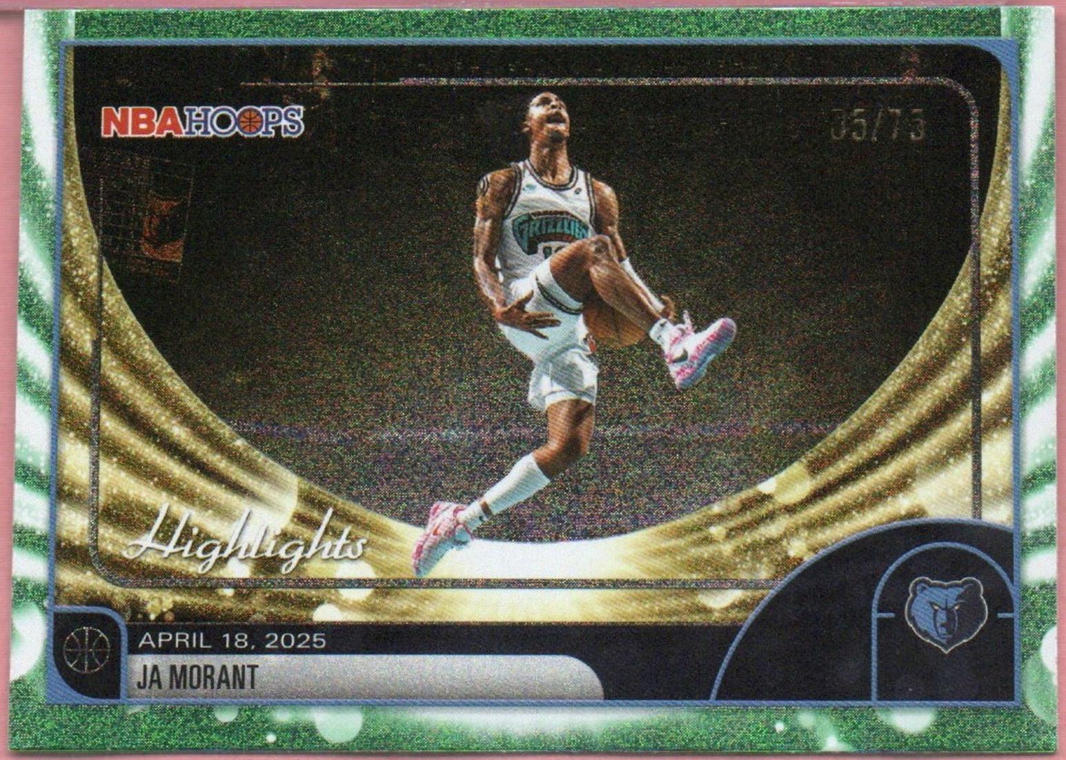 Ja Morant [Pixel Burst Green] #264