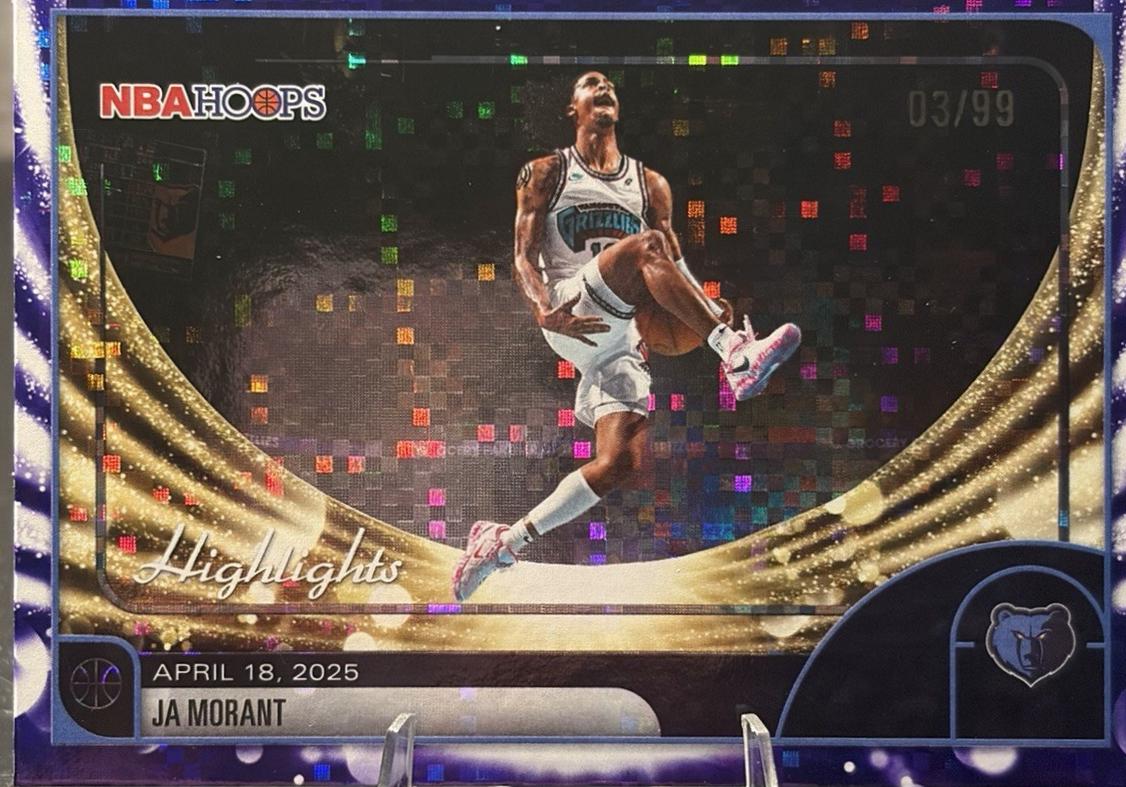 Ja Morant [Pixel Burst Purple] #264