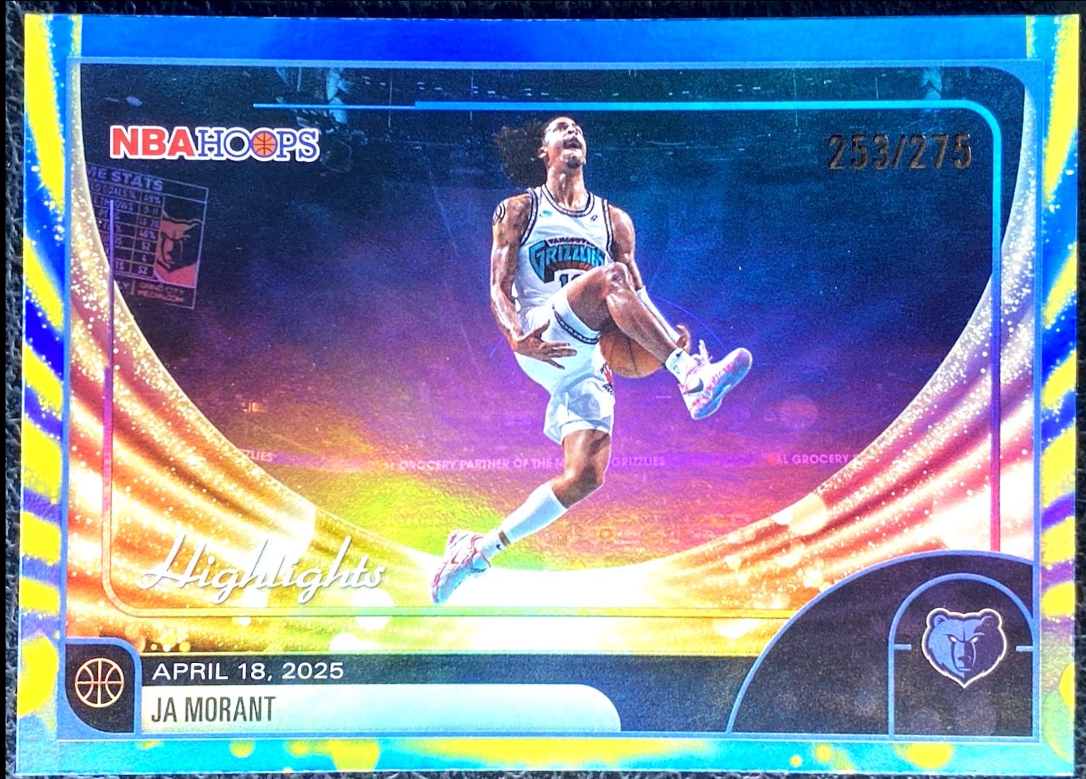 Ja Morant [Rainbow Blue Yellow] #264