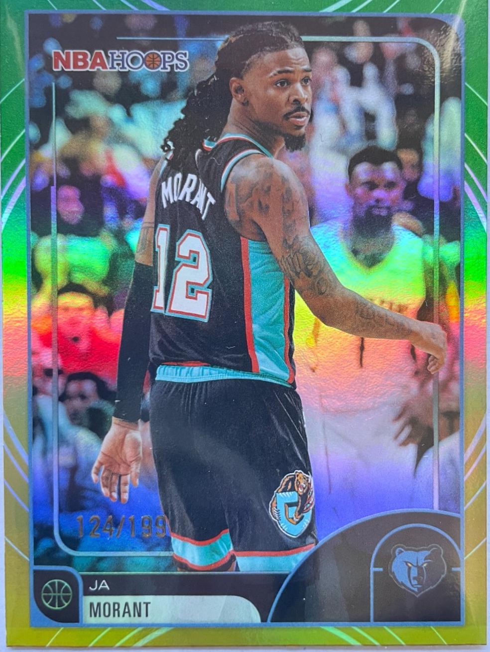 Ja Morant [Rainbow Gold Green] #220
