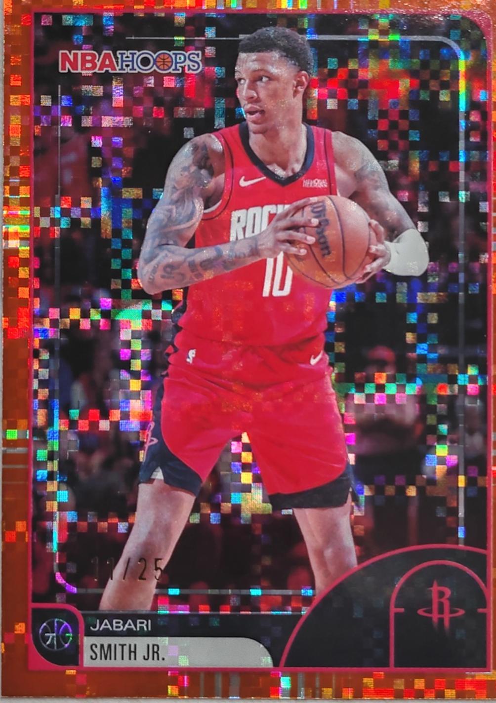 Jabari Smith Jr. [Pixel Burst Orange] #208