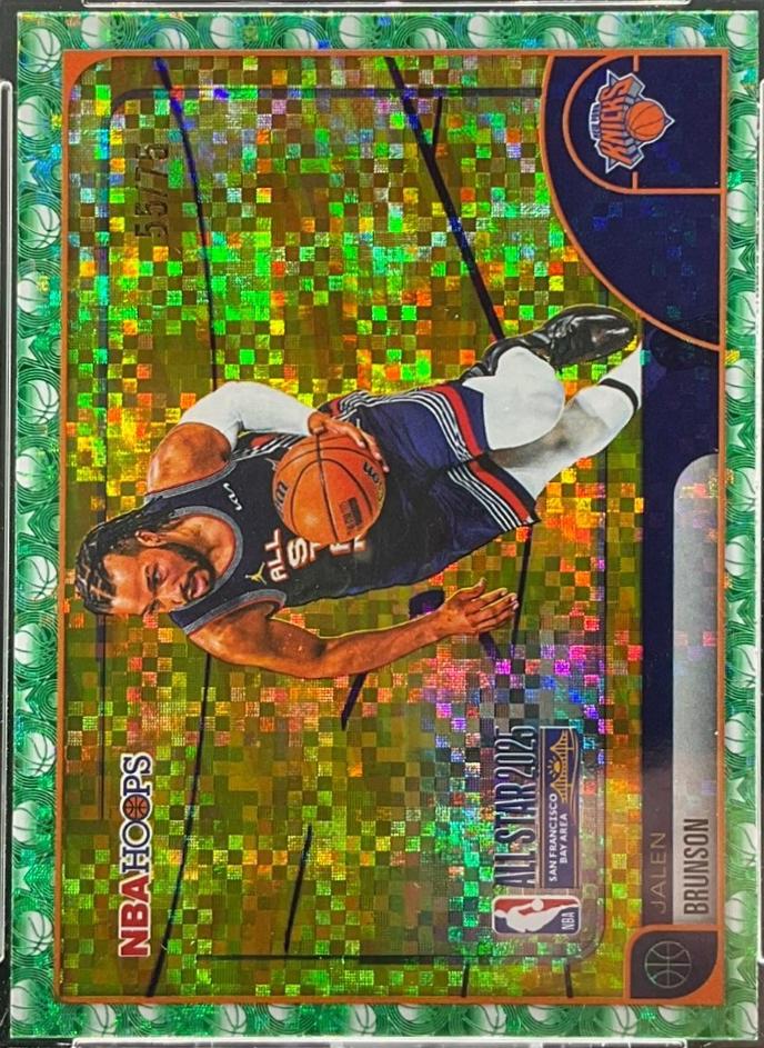 Jalen Brunson [Light Burst Green] #190