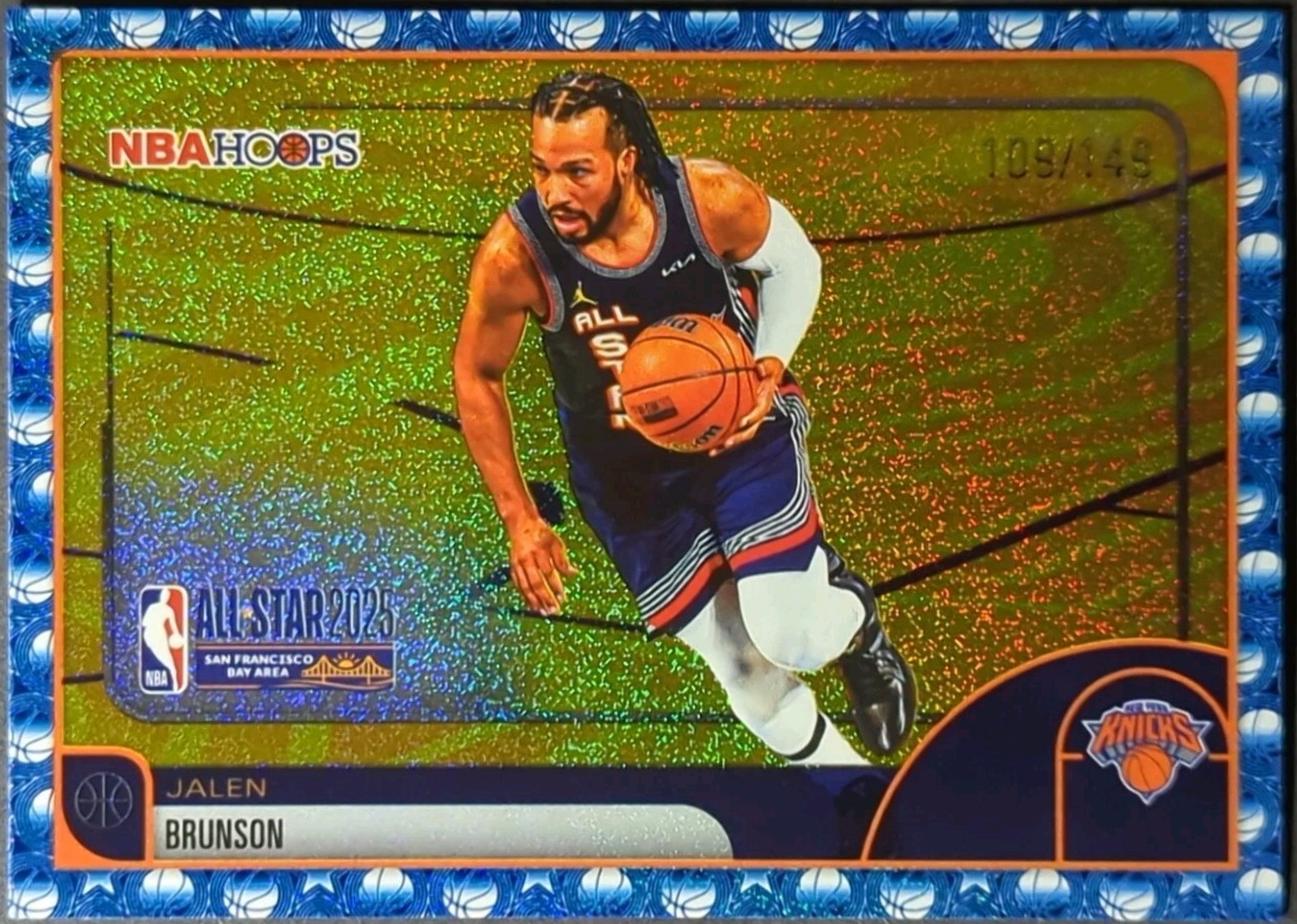 Jalen Brunson [Pixel Burst Blue] #278