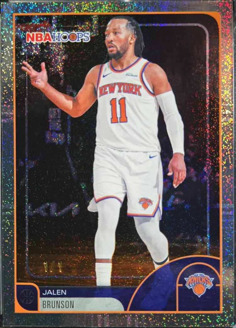 Jalen Brunson [Pixel Burst Platinum] #190