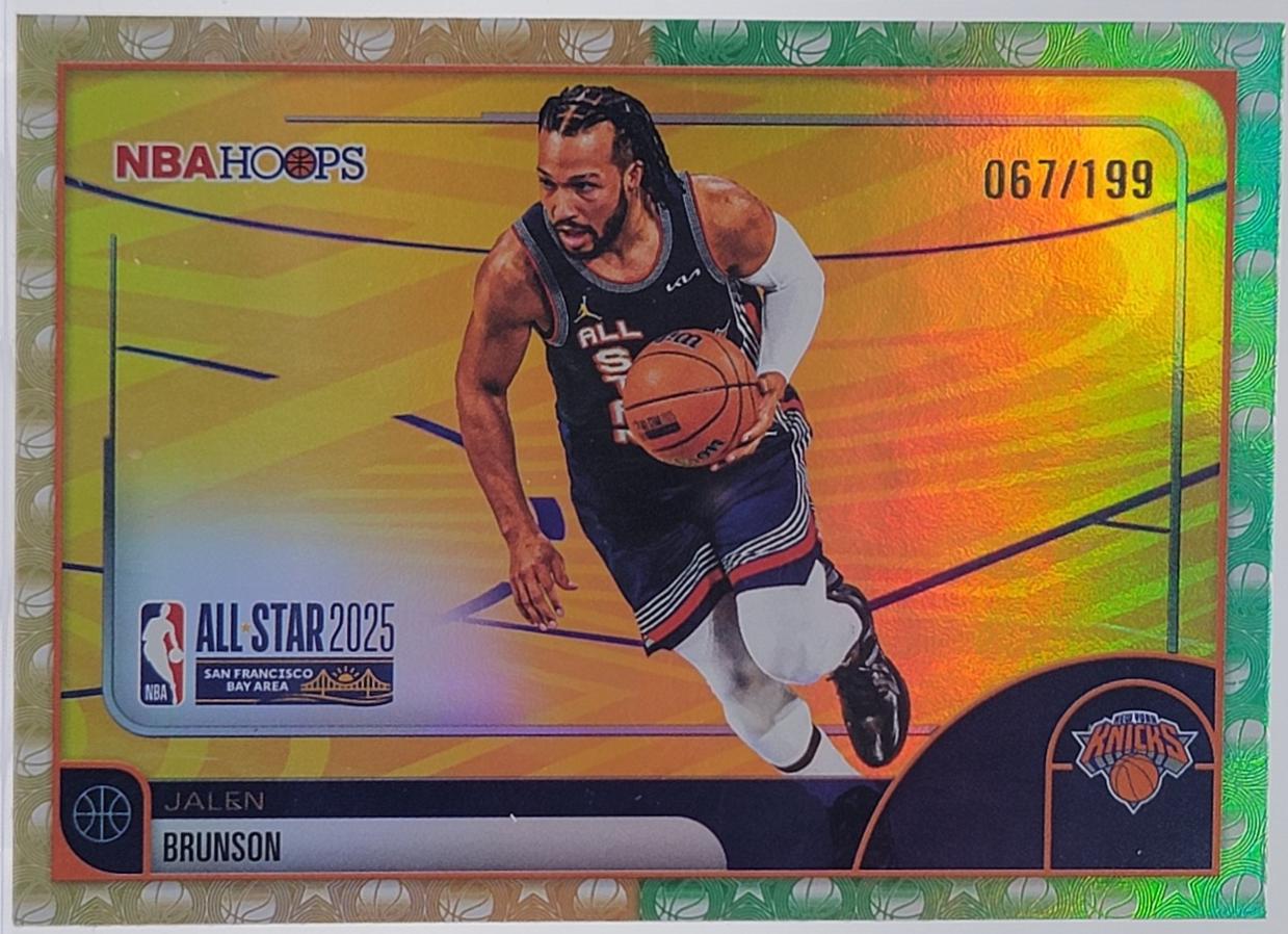 Jalen Brunson [Rainbow Gold Green] #278