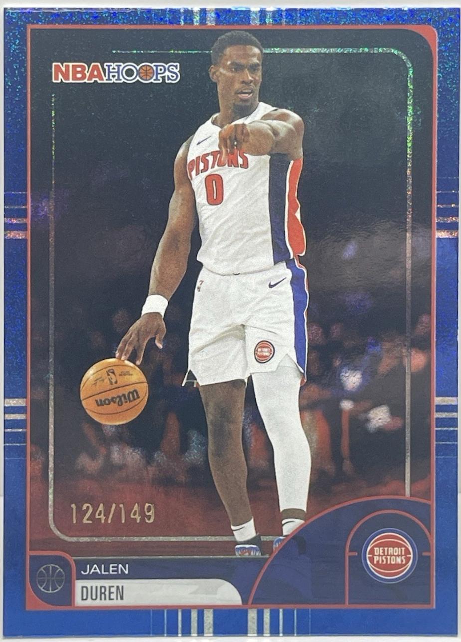 Jalen Duren [Pixel Burst Blue] #99
