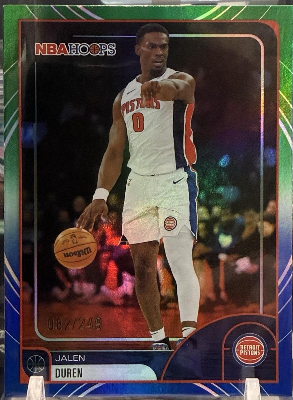 Jalen Duren [Rainbow Green Blue] #99
