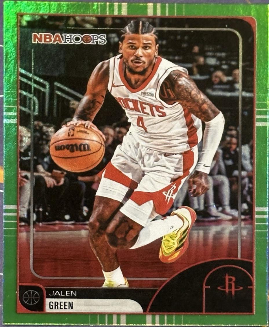 Jalen Green [Green Hoops] #102