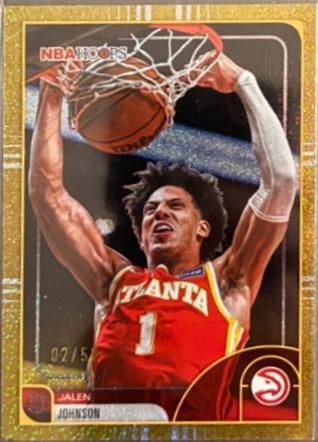 Jalen Johnson [Pixel Burst Gold] #50