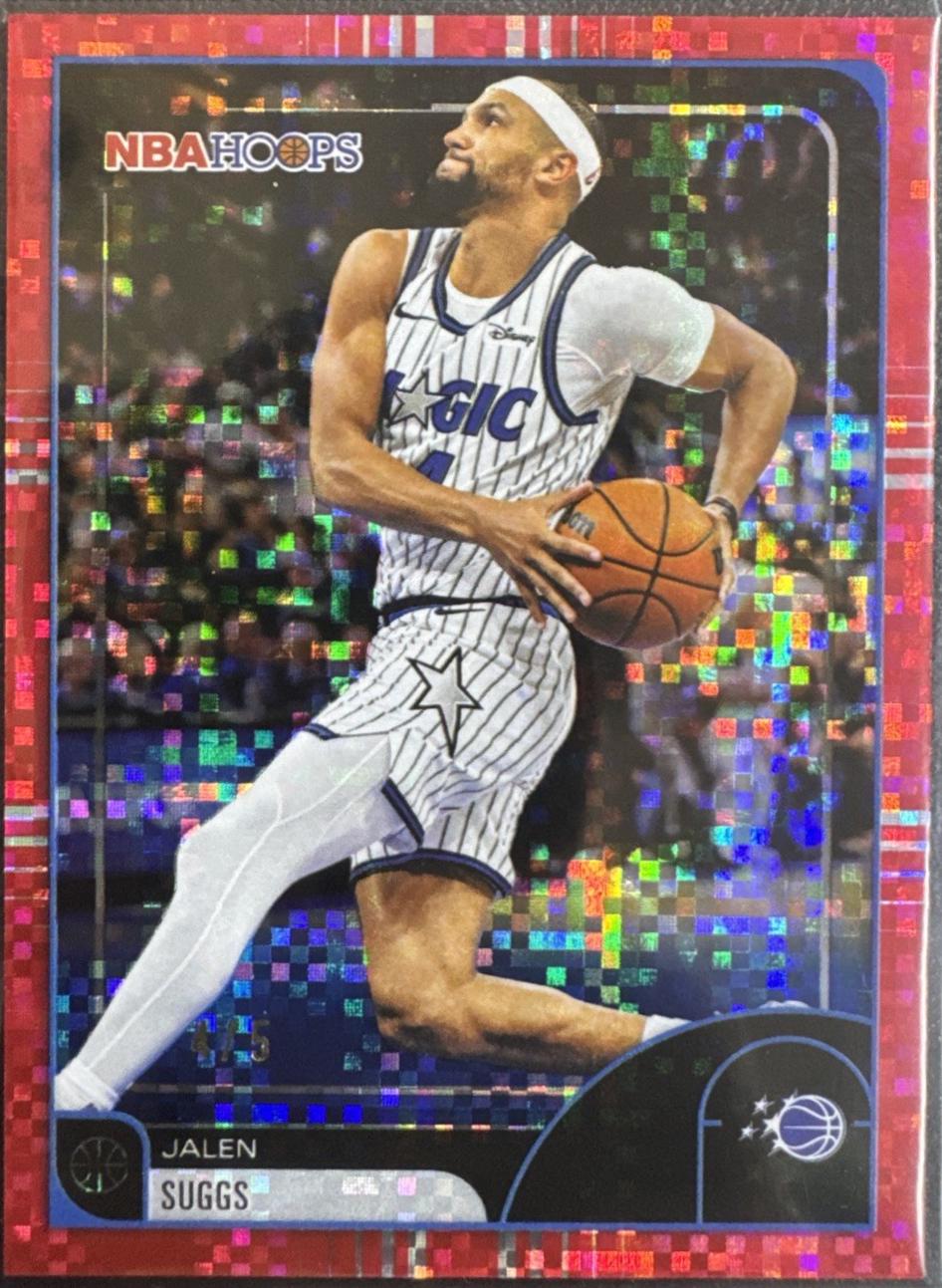 Jalen Suggs [Pixel Burst Red] #13