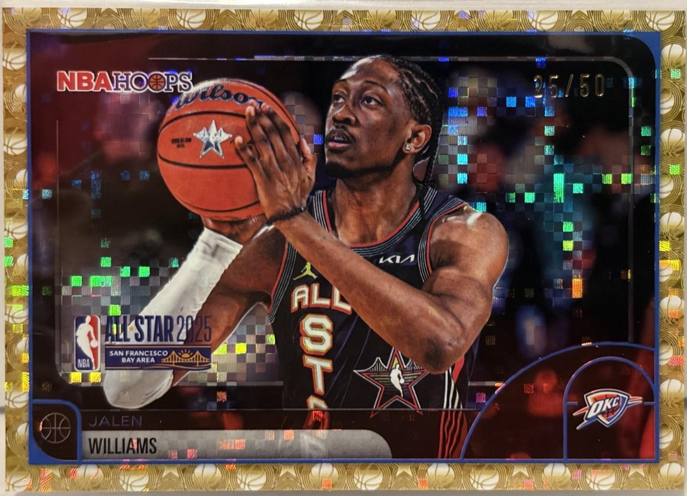 Jalen Williams [Light Burst Gold] #285