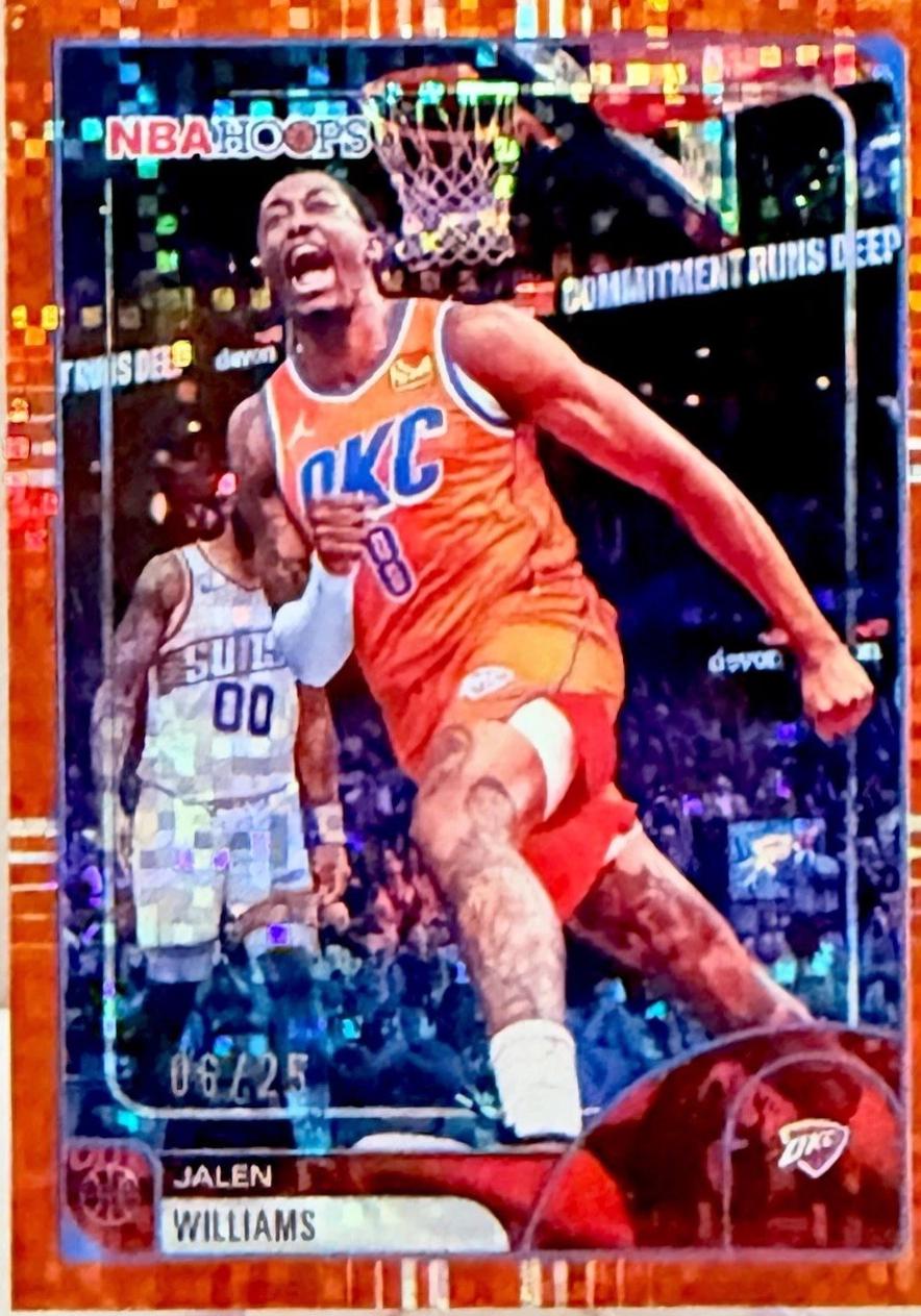 Jalen Williams [Light Burst Orange] #21