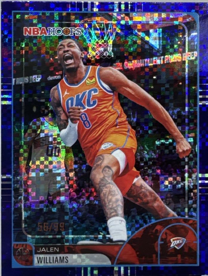 Jalen Williams [Pixel Burst Purple] #21