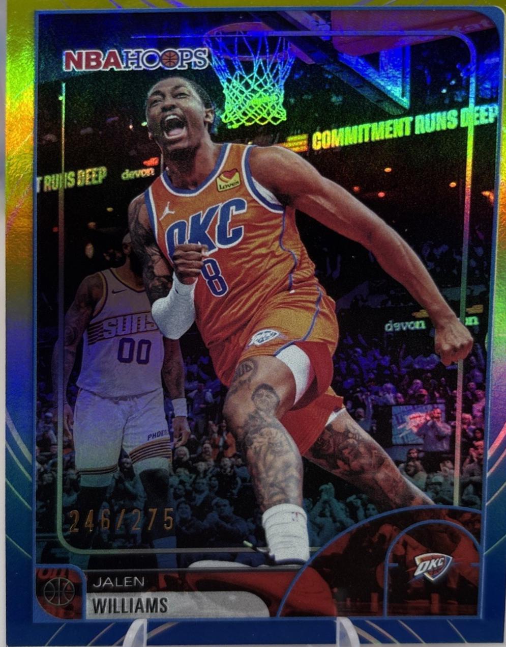 Jalen Williams [Rainbow Blue Yellow] #21