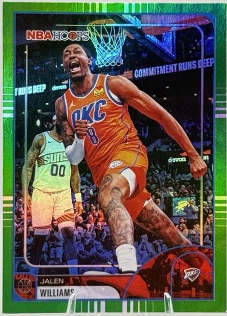 Jalen Williams [Rainbow Gold Green] #21