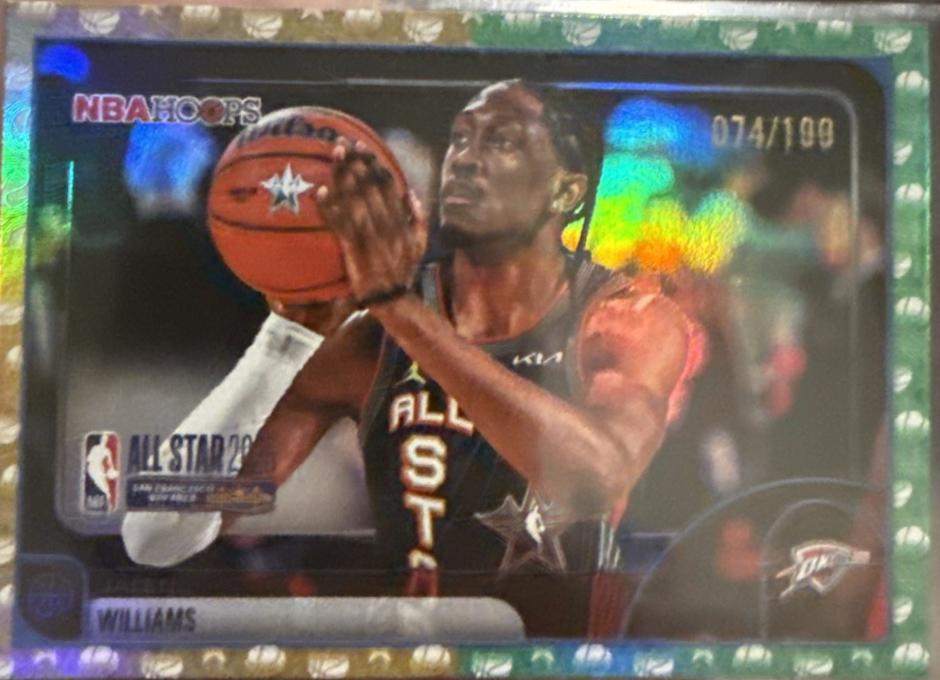 Jalen Williams [Rainbow Gold Green] #285