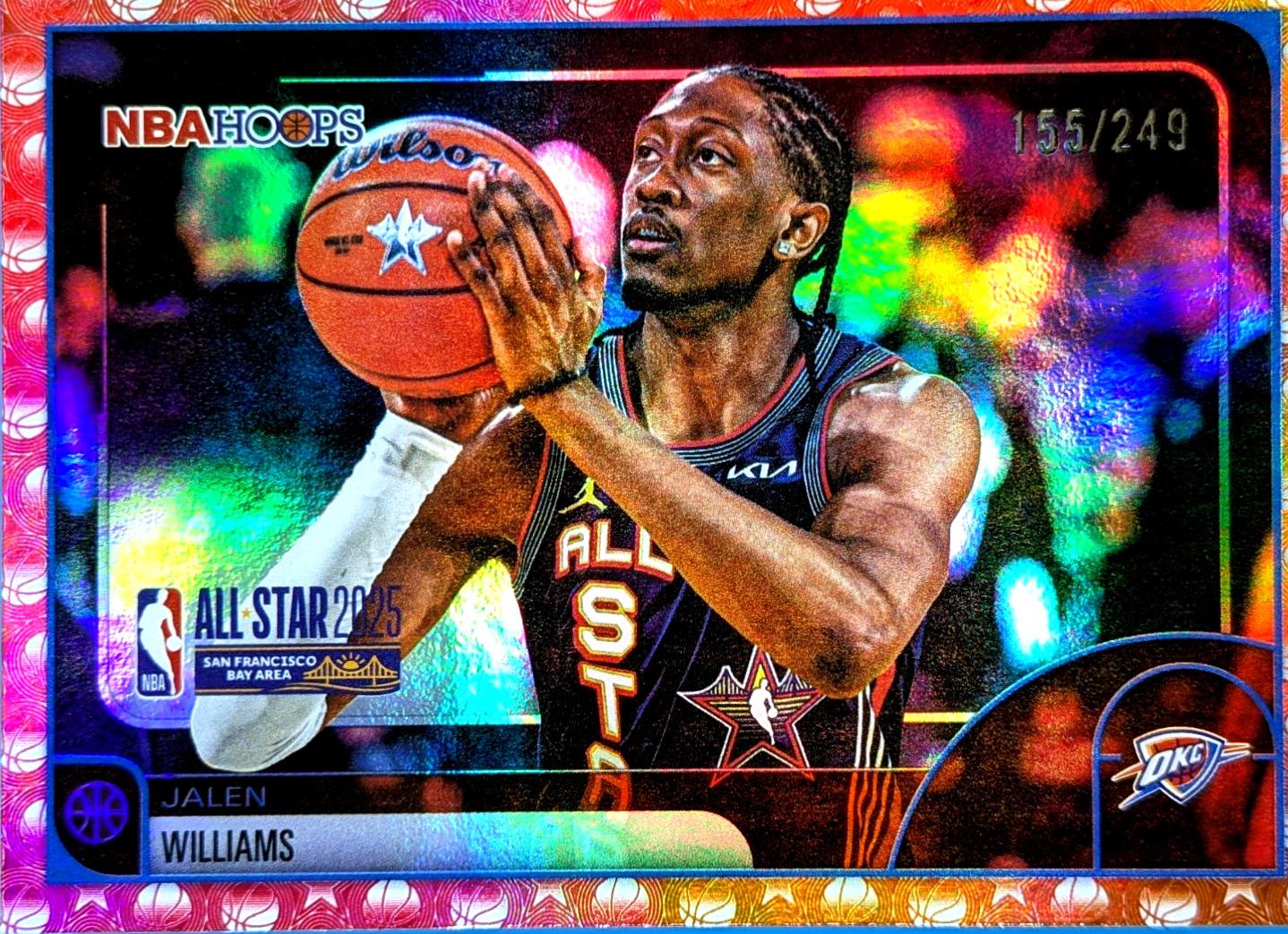 Jalen Williams [Rainbow Red Orange] #285