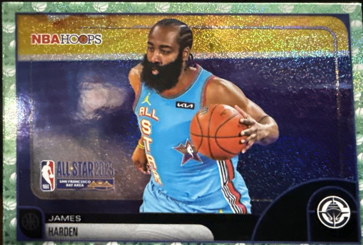 James Harden [Pixel Burst Green] #276