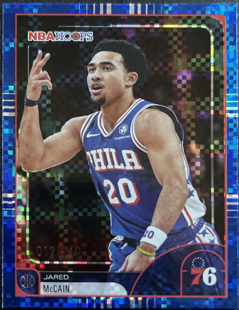 Jared McCain [Pixel Burst Blue] #197