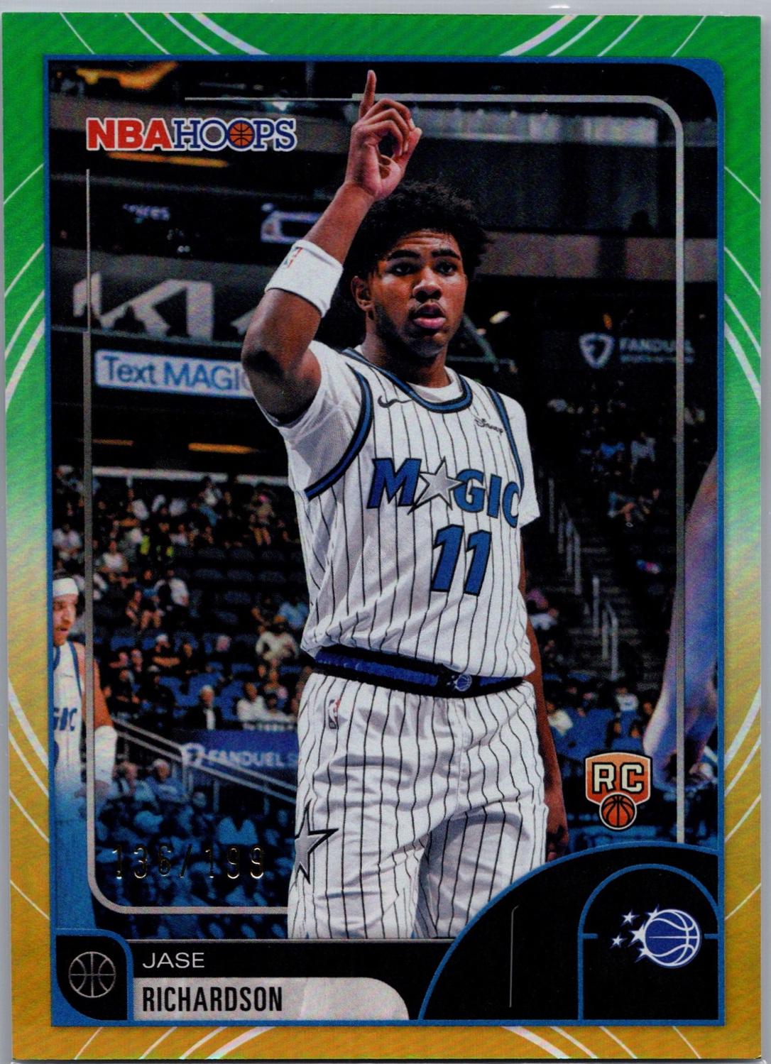 Jase Richardson [Rainbow Gold Green] #142