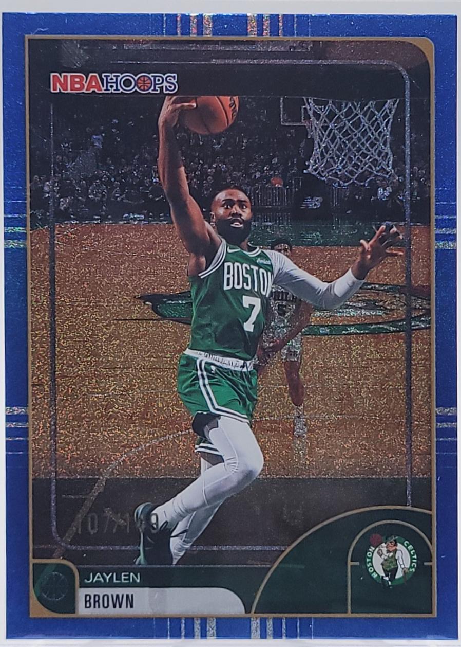 Jaylen Brown [Pixel Burst Blue] #135