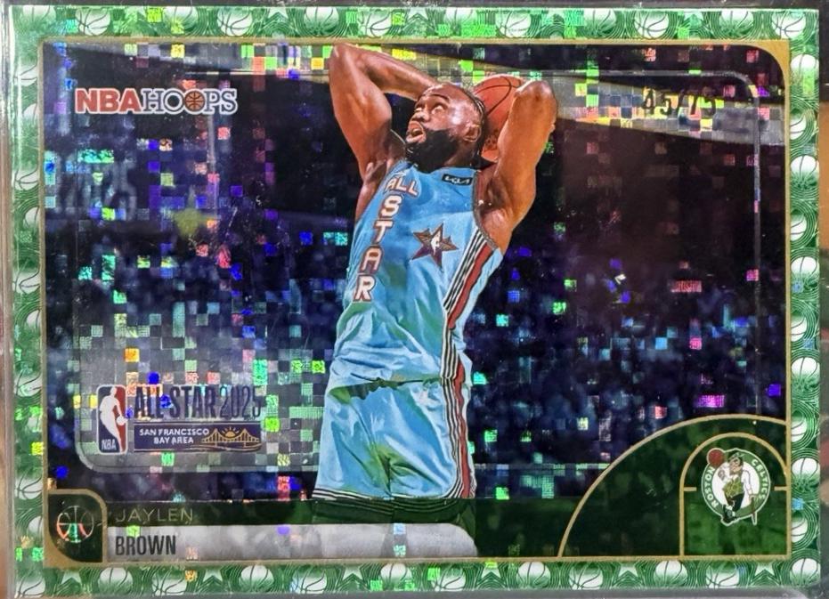 Jaylen Brown [Pixel Burst Green] #271