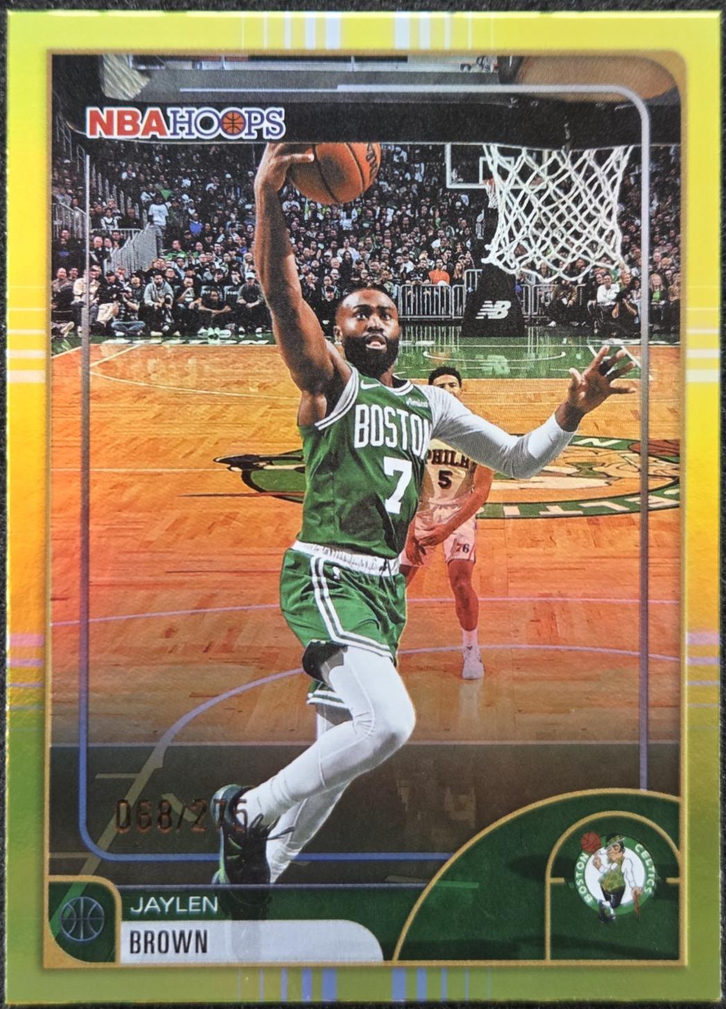 Jaylen Brown [Rainbow Yellow] #135