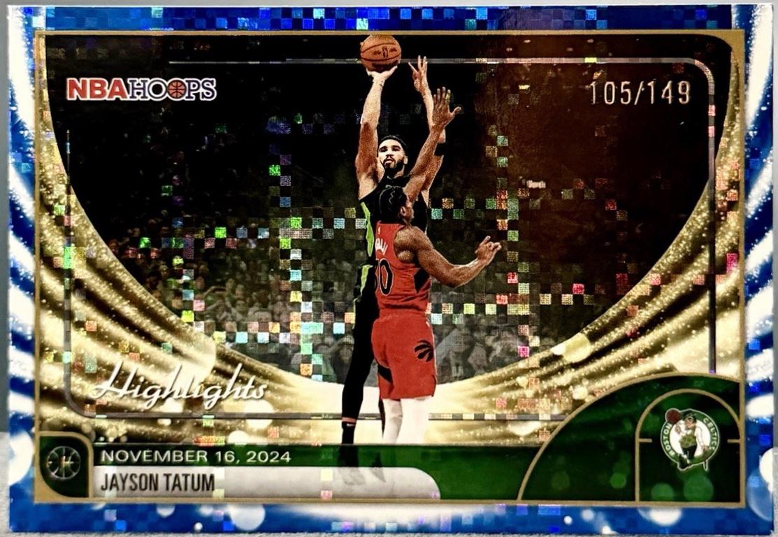 Jayson Tatum [Pixel Burst Blue] #263