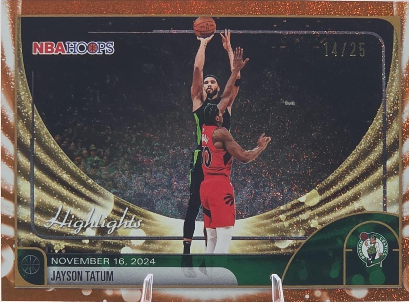 Jayson Tatum [Pixel Burst Orange] #263