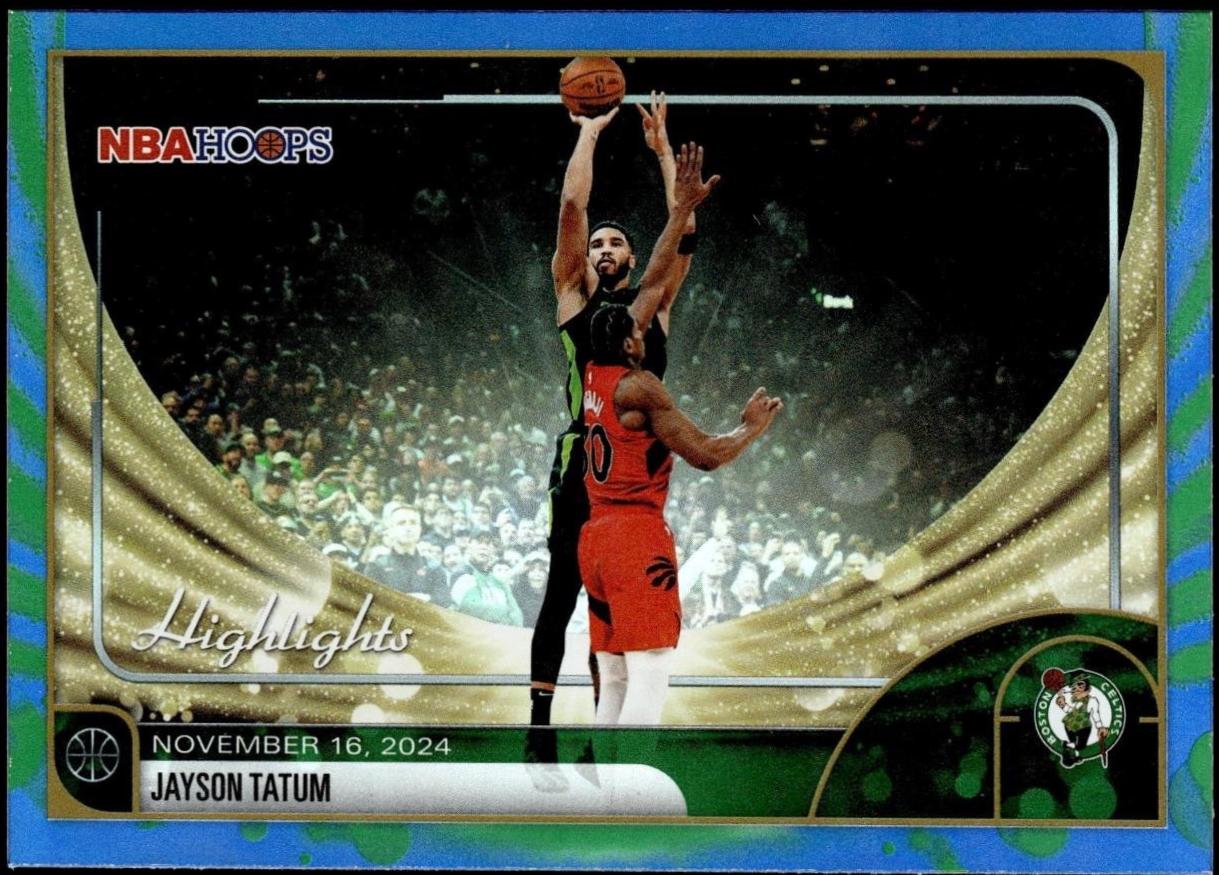 Jayson Tatum [Rainbow Green Blue] #263