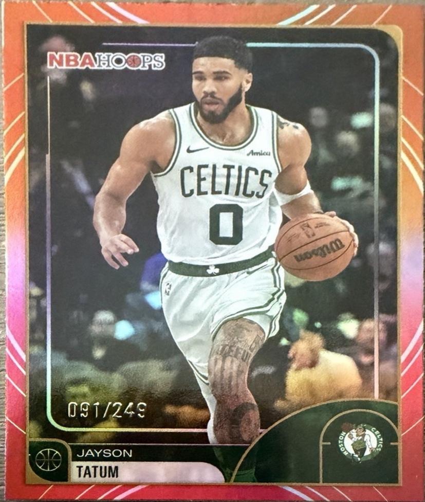 Jayson Tatum [Rainbow Red Orange] #228