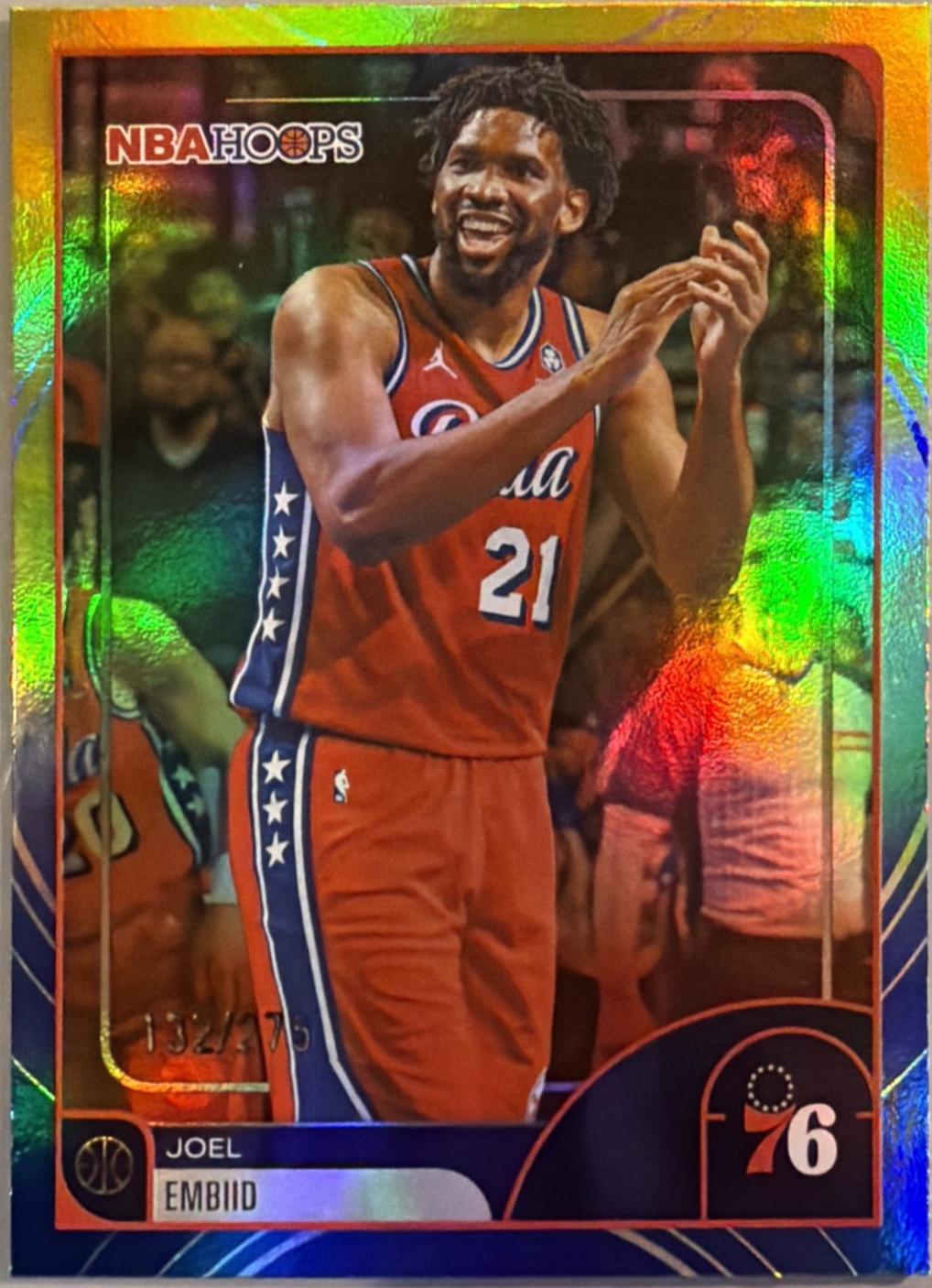 Joel Embiid [Rainbow Blue Yellow] #9