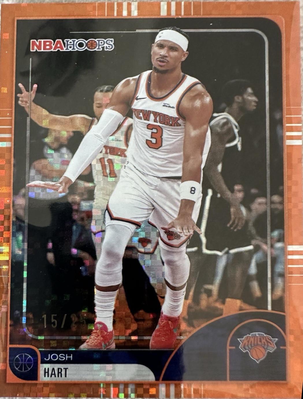 Josh Hart [Light Burst Orange] #124